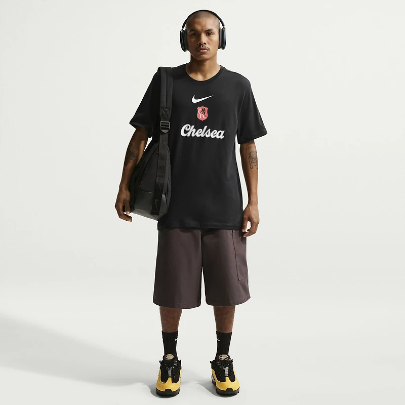Men's Nike Black Chelsea Crest T-Shirt