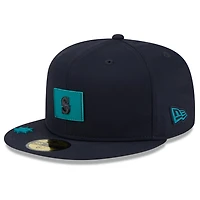 Men's New Era  Navy Seattle Mariners 2026 Clubhouse 59FIFTY Fitted Hat