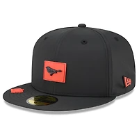 Men's New Era  Black Baltimore Orioles 2026 Clubhouse Alternate 59FIFTY Fitted Hat