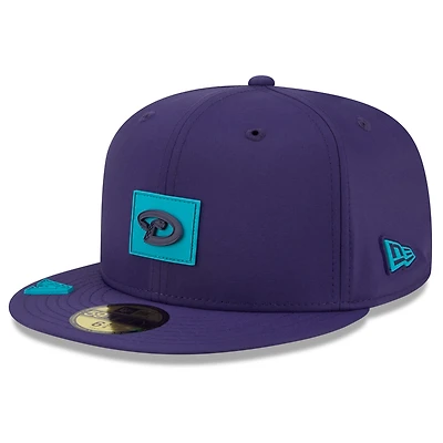 Men's New Era  Purple Arizona Diamondbacks 2026 Clubhouse Alternate 59FIFTY Fitted Hat