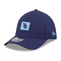 Men's New Era  Navy Tampa Bay Rays 2026 Clubhouse M-Crown 39THIRTY Flex Hat