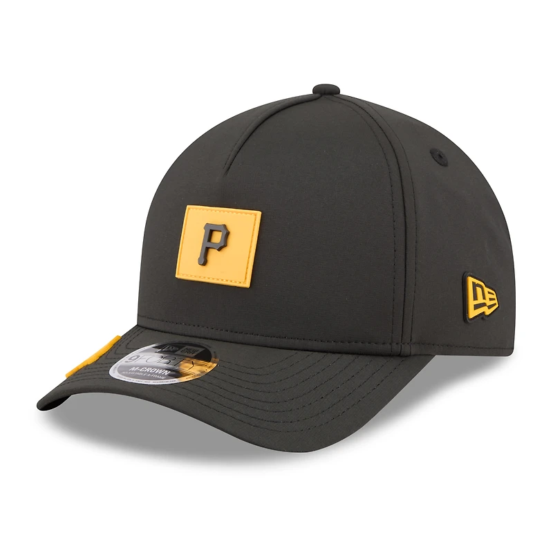 Men's New Era  Black Pittsburgh Pirates 2026 Clubhouse 9FORTY A-Frame Adjustable Hat