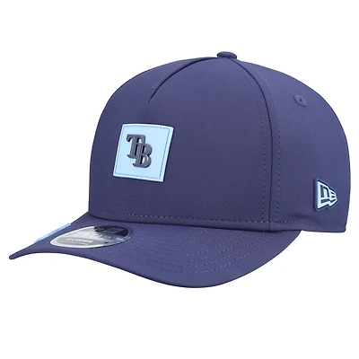 Men's New Era  Navy Tampa Bay Rays 2026 Clubhouse 9FORTY A-Frame Adjustable Hat
