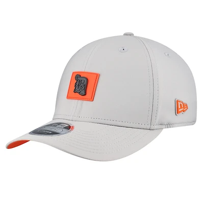 Men's New Era Gray Detroit Tigers 2026 Clubhouse Alternate 39THIRTY Flex Hat