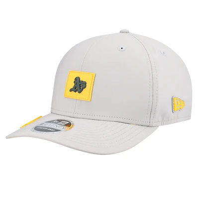 Men's New Era  Gray Athletics 2026 Clubhouse 9SEVENTY Adjustable Hat