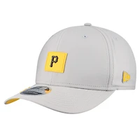 Men's New Era  Gray Pittsburgh Pirates 2026 Clubhouse 9SEVENTY Adjustable Hat