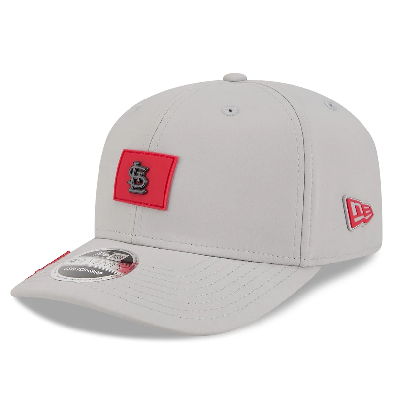 Men's New Era  Gray St. Louis Cardinals 2026 Clubhouse 9SEVENTY Adjustable Hat