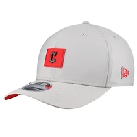 Men's New Era  Gray Cleveland Guardians 2026 Clubhouse 9SEVENTY Adjustable Hat