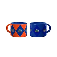 Logo Brands Florida Gators Two-Pack Diamond Mug Set