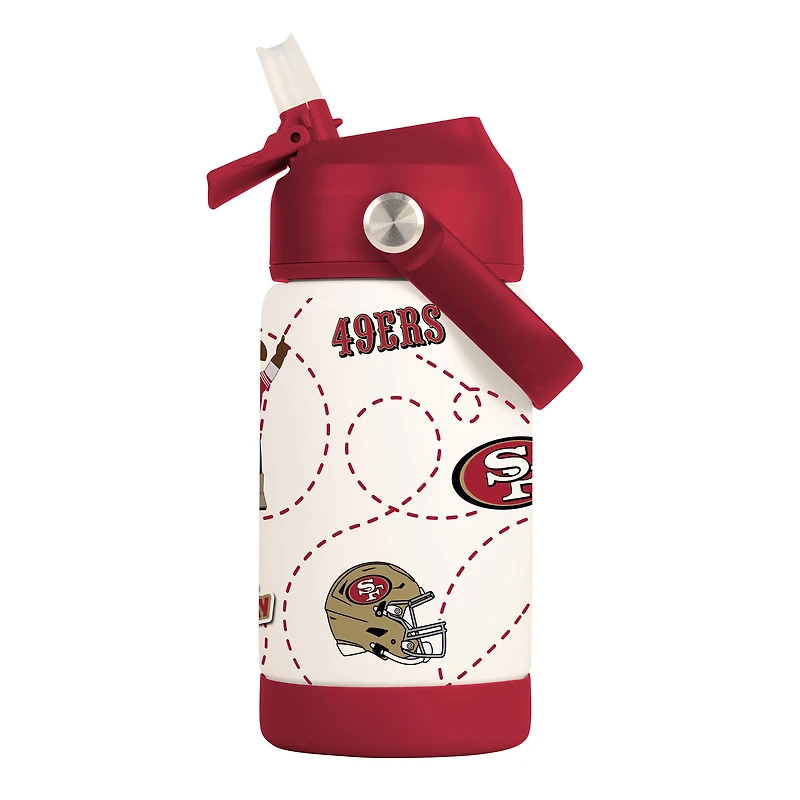 Logo Brands San Francisco 49ers 12oz. Mascot Bottle