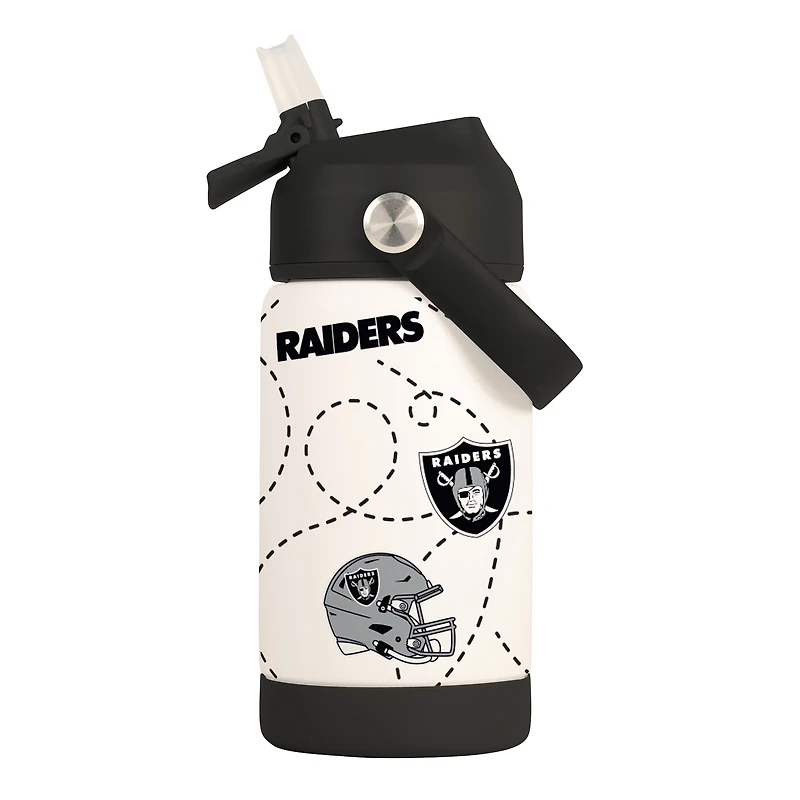 Logo Brands Las Vegas Raiders 12oz. Mascot Bottle