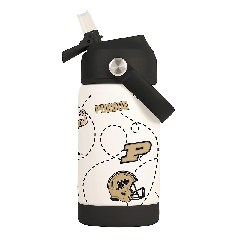 Logo Brands Purdue Boilermakers 12oz. Mascot Bottle