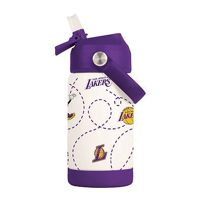 Logo Brands Los Angeles Lakers 12oz. Mascot Bottle