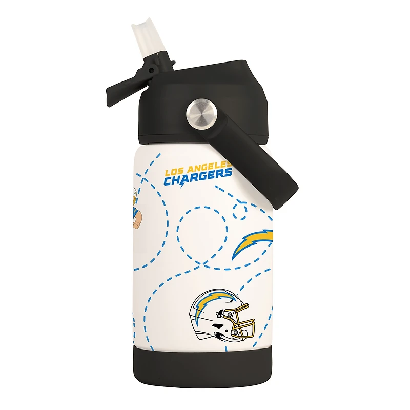 Logo Brands Los Angeles Chargers 12oz. Mascot Bottle
