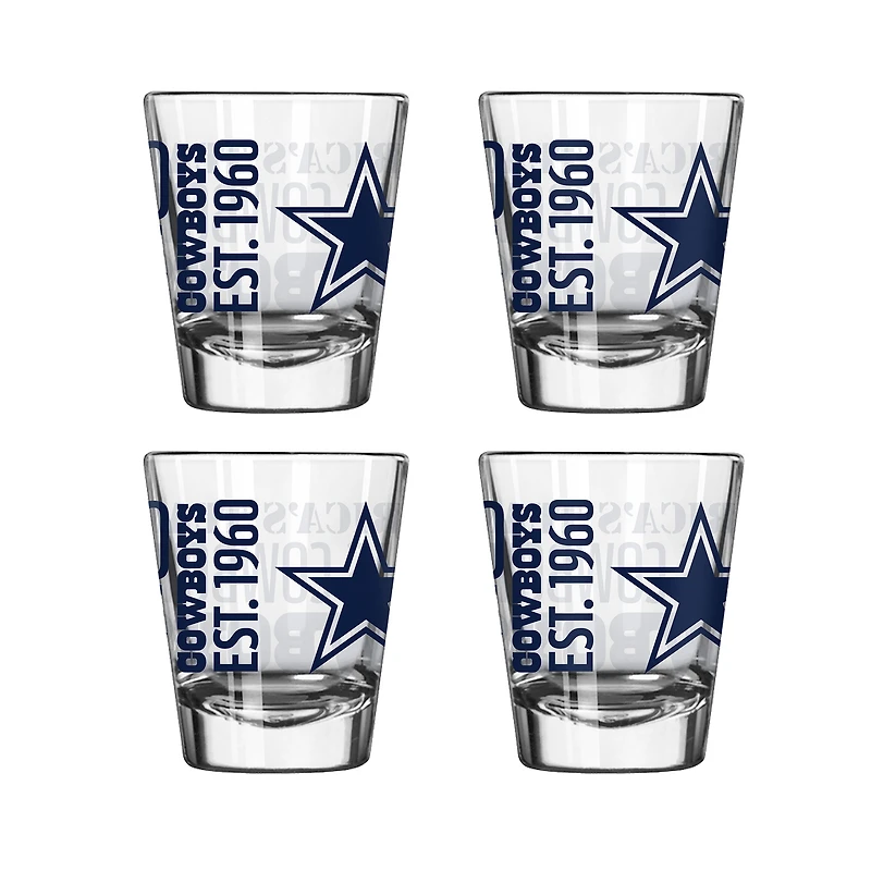 Dallas Cowboys 2oz. Shot Glass Set