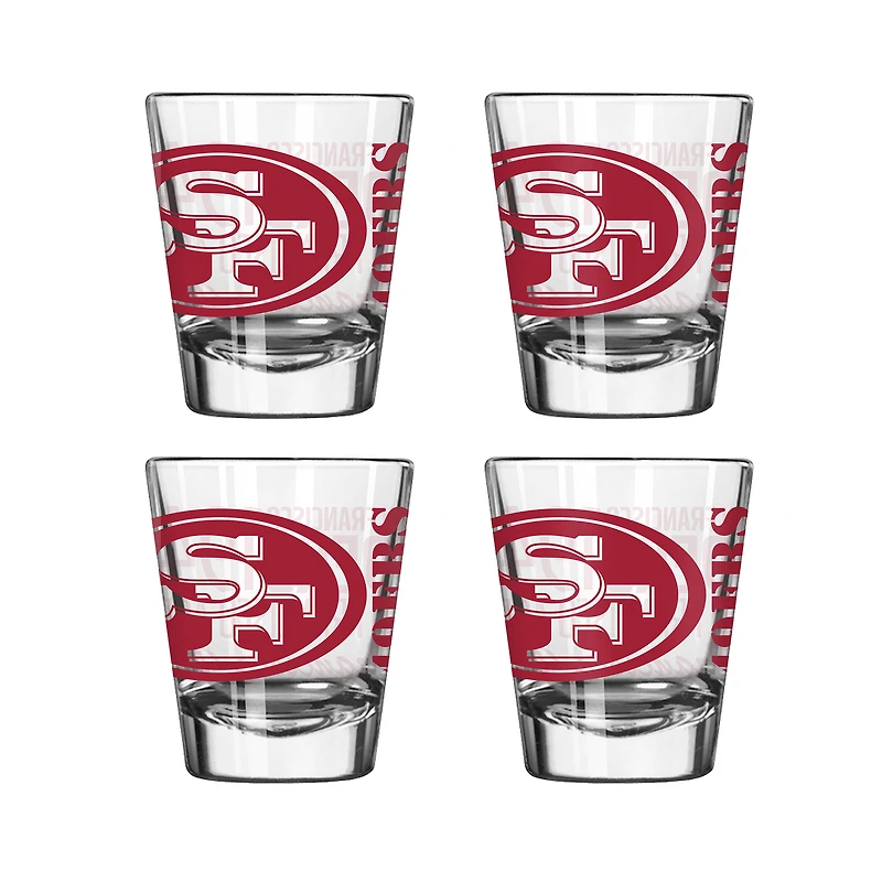 San Francisco 49ers 2oz. Shot Glass Set