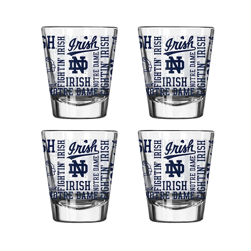 Notre Dame Fighting Irish 2oz. Shot Glass Set