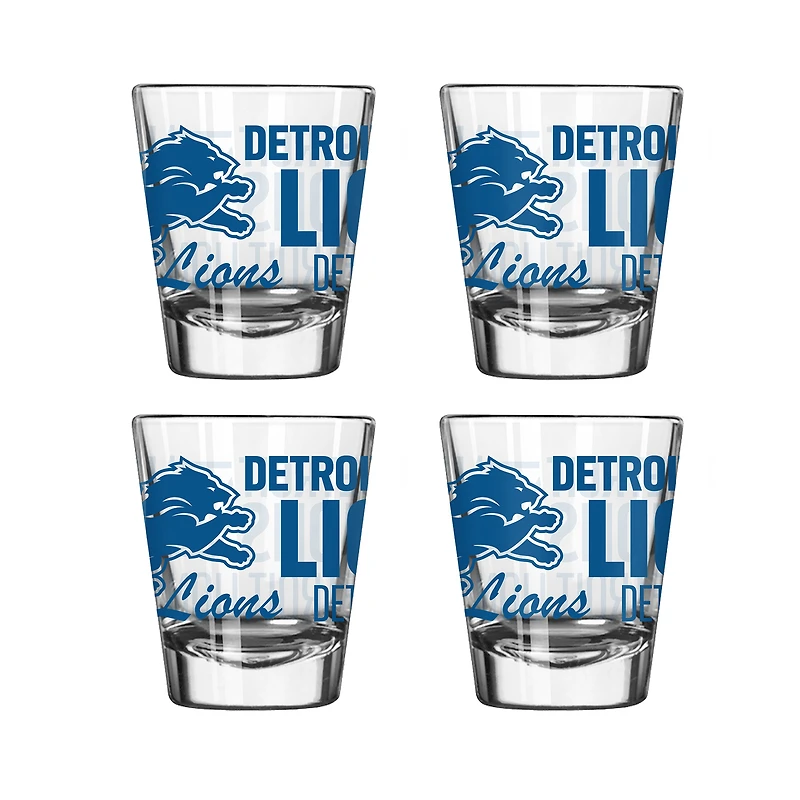 Detroit Lions 2oz. Shot Glass Set