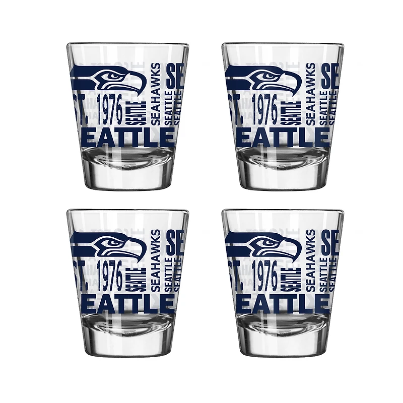 Seattle Seahawks 2oz. Shot Glass Set