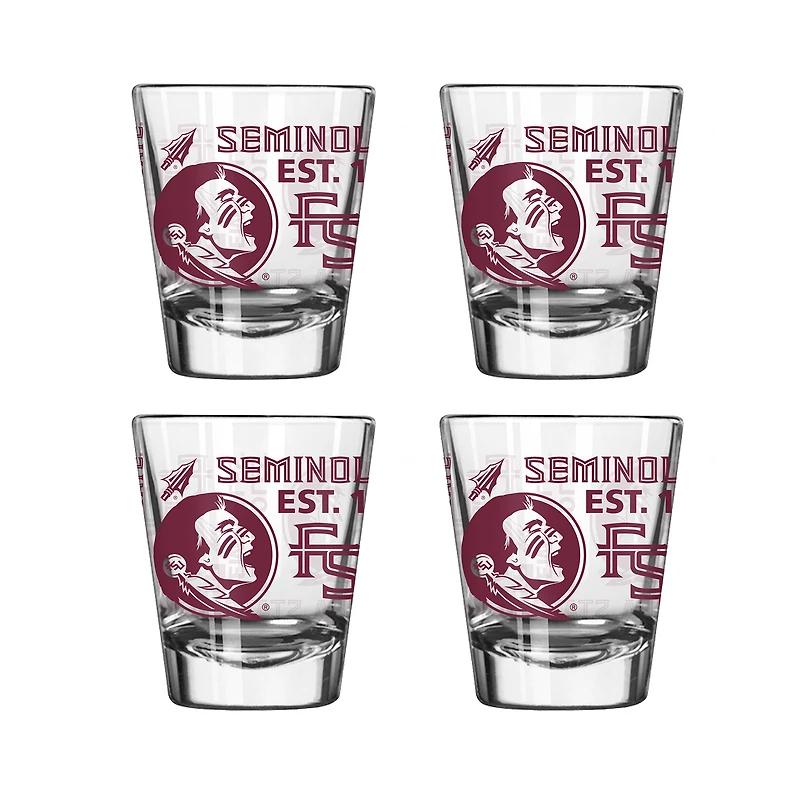 Florida State Seminoles 2oz. Shot Glass Set