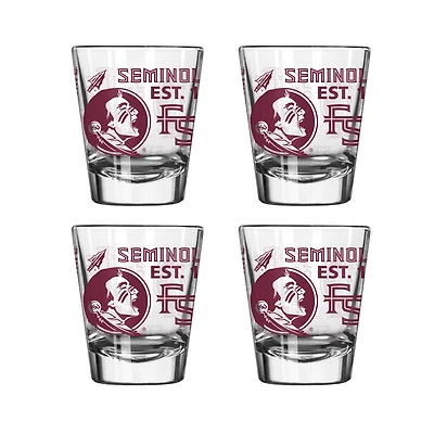 Florida State Seminoles 2oz. Shot Glass Set