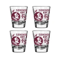 Florida State Seminoles 2oz. Shot Glass Set