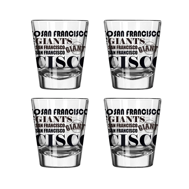 San Francisco Giants 2oz. Shot Glass Set