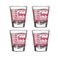 Nebraska Huskers 2oz. Shot Glass Set