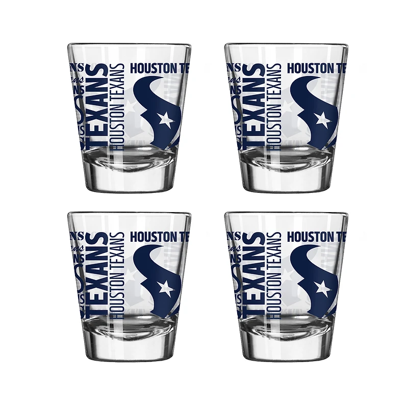 Houston Texans 2oz. Shot Glass Set