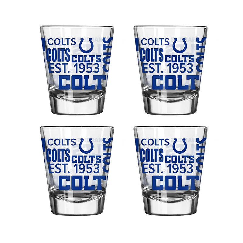 Indianapolis Colts 2oz. Shot Glass Set