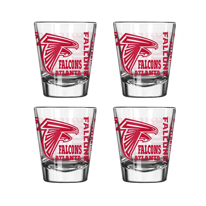 Atlanta Falcons 2oz. Shot Glass Set
