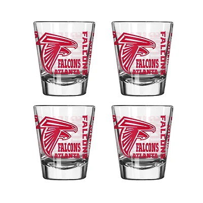 Atlanta Falcons 2oz. Shot Glass Set