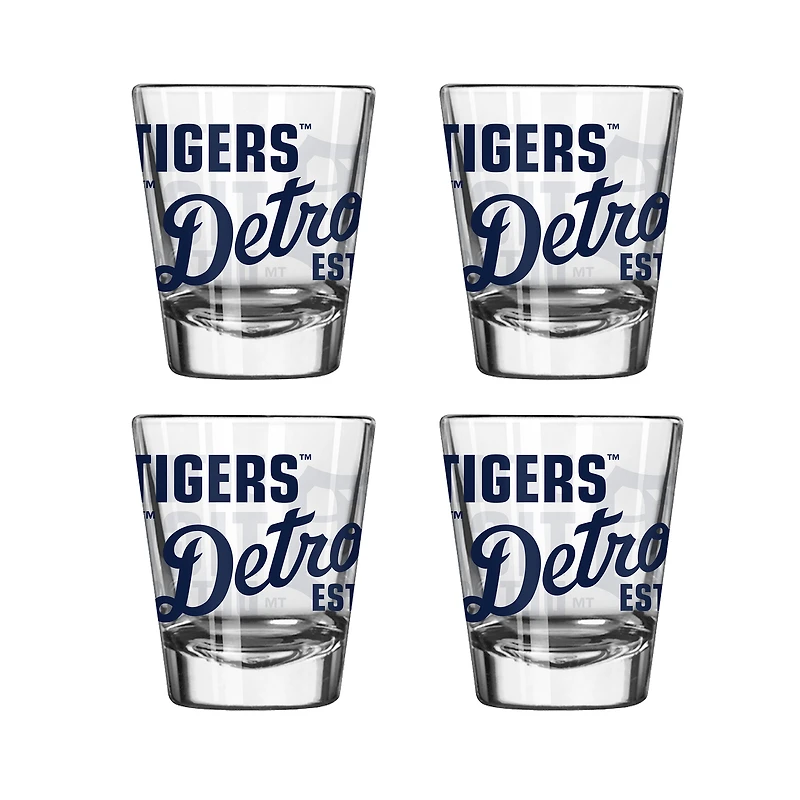 Detroit Tigers 2oz. Shot Glass Set