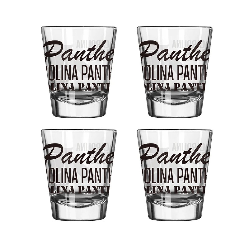 Carolina Panthers 2oz. Shot Glass Set