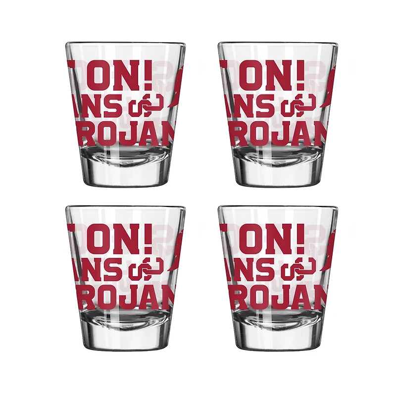USC Trojans 2oz. Shot Glass Set