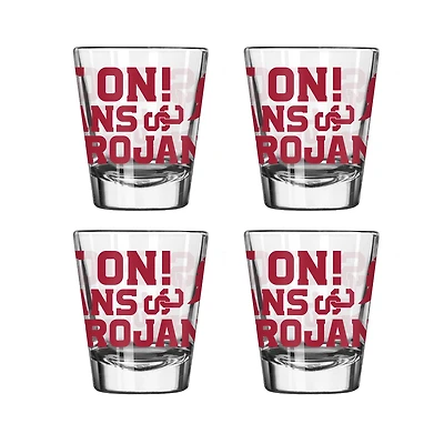 USC Trojans 2oz. Shot Glass Set