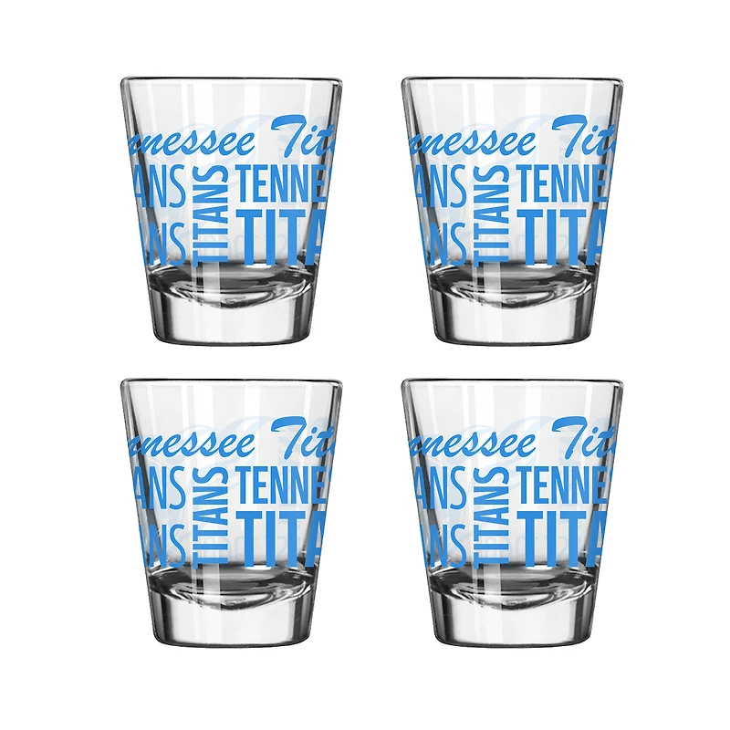 Tennessee Titans 2oz. Shot Glass Set
