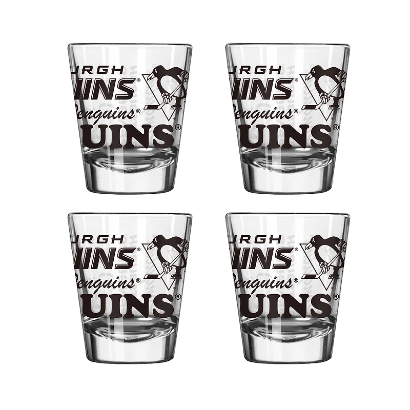 Pittsburgh Penguins 2oz. Shot Glass Set