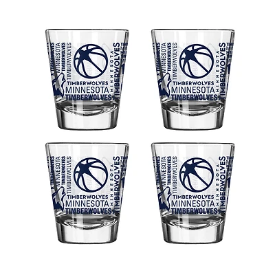Minnesota Timberwolves 2oz. Shot Glass Set
