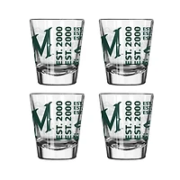 Minnesota Wild 4-Pack 2oz. Shot Glass Set