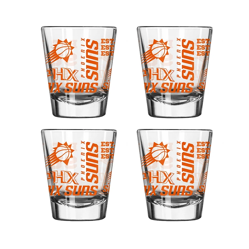 Phoenix Suns 2oz. Shot Glass Set