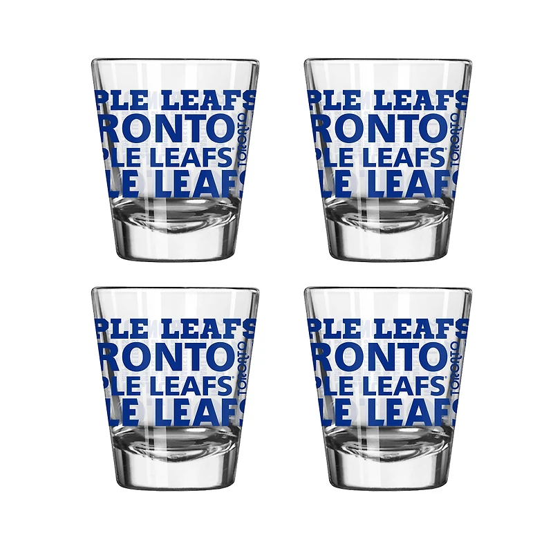 Toronto Maple Leafs 2oz. Shot Glass Set