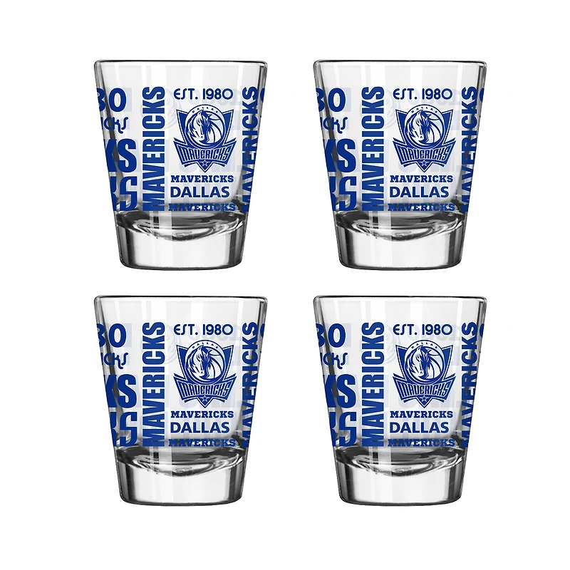 Dallas Mavericks 2oz. Shot Glass Set