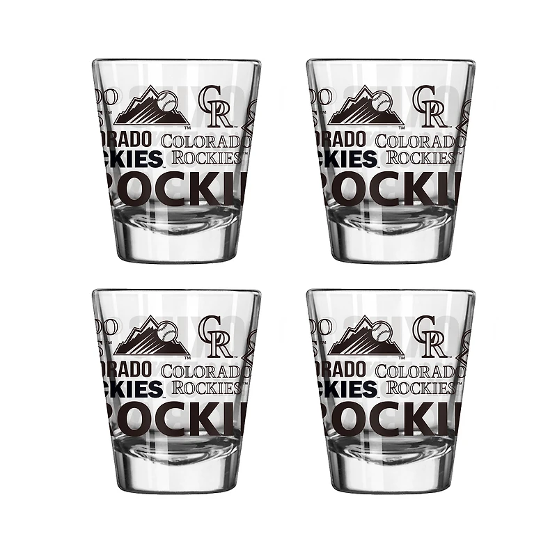 Colorado Rockies 2oz. Shot Glass Set
