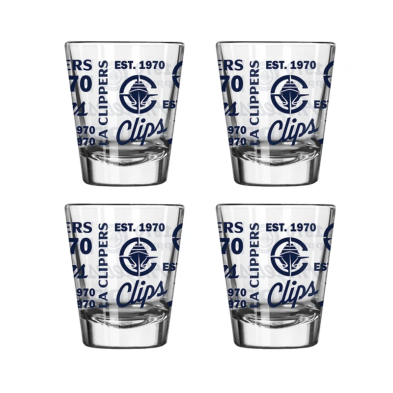 LA Clippers 2oz. Shot Glass Set
