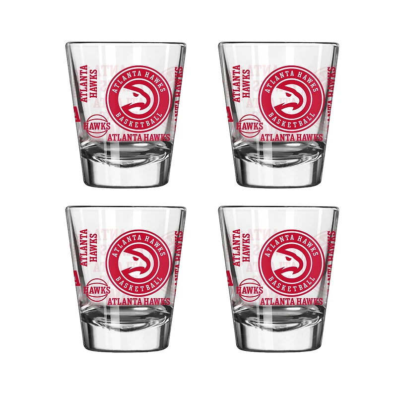 Atlanta Hawks 2oz. Shot Glass Set