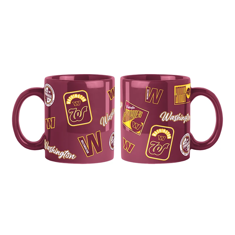 Washington Commanders 2-Pack 15oz. Color Mug Set