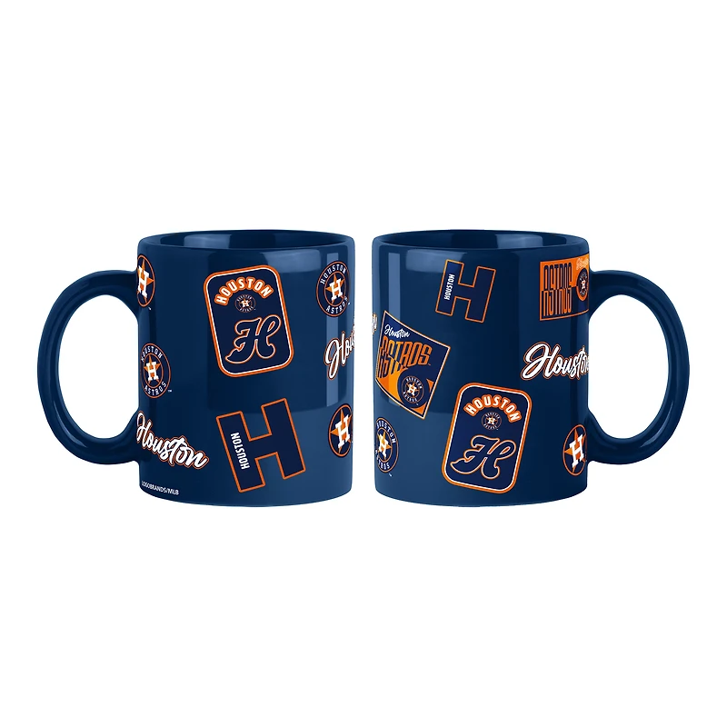 Houston Astros 2-Pack 15oz. Color Mug Set