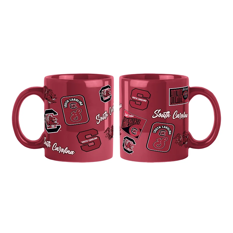 South Carolina Gamecocks 2-Pack 15oz. Color Mug Set