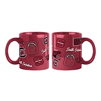 South Carolina Gamecocks 2-Pack 15oz. Color Mug Set